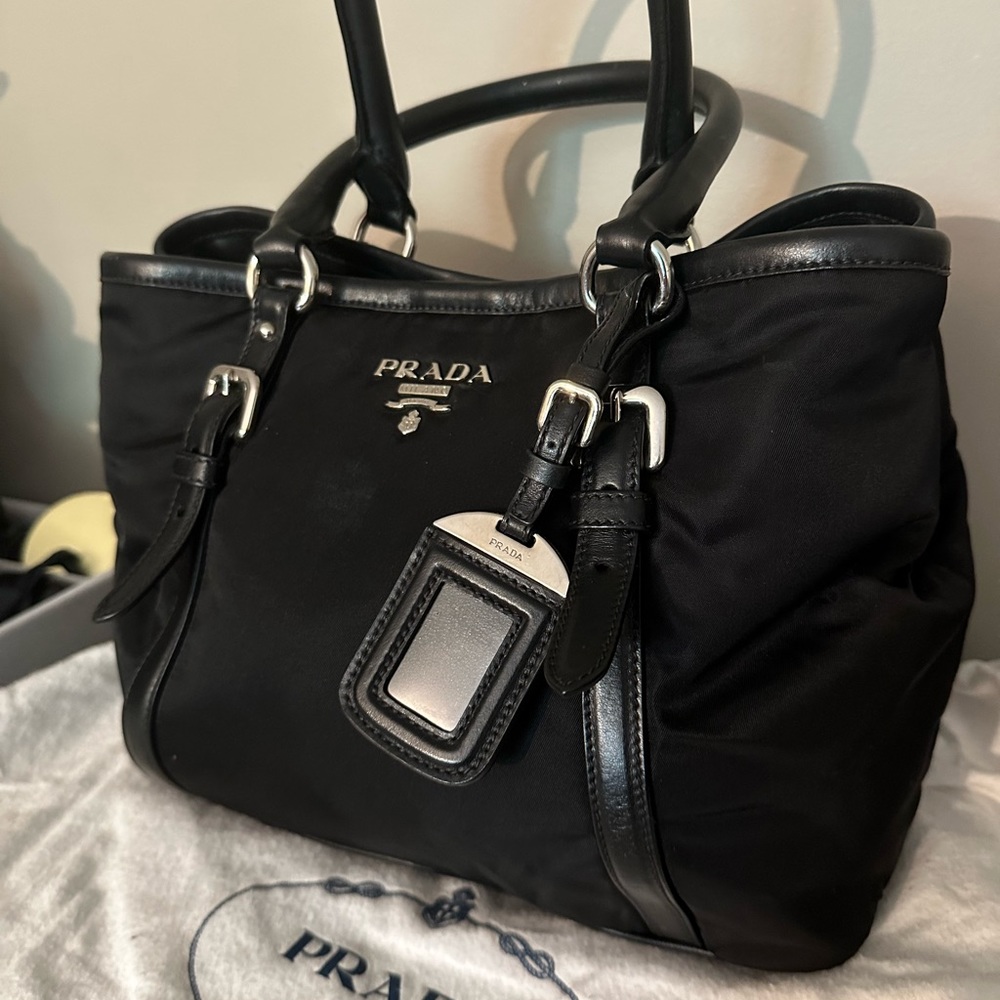 Prada Black Re-Nylon Handbag
